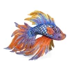 Jay Strongwater Namoko Fighting Fish Figurine - Overstoned