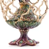 Jay Strongwater Roman Peacock Egg Objet