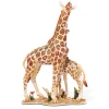 Jay Strongwater Mother and Baby Giraffe Objet