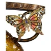 Jay Strongwater Vincente Fireplace Screen - Flora & Fauna
