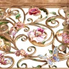 Jay Strongwater Josephine Floral Side Table