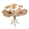 Jay Strongwater Lola Ginkgo Leaf Table