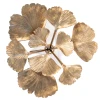 Jay Strongwater Lola Ginkgo Leaf Table