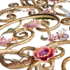 Jay Strongwater Sophia Floral Dining Table