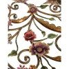 Jay Strongwater Everett Floral & Scroll Coffee Table