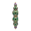 Jay Strongwater Jewel Icicle Ornament - Green and Purple