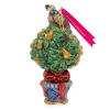 Jay Strongwater Partridge In A Pear Tree Glass Ornament