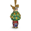 Jay Strongwater Partridge In A Pear Tree Glass Ornament
