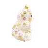Jay Strongwater Pink Floral Teddy Ornament