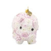 Jay Strongwater Pink Floral Piggy Ornament