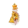 Jay Strongwater Metallic Gentleman Snowman Glass Ornament