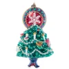 Jay Strongwater Nouveau Christmas Glass Ornament