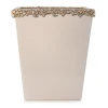 Jay Strongwater Esther Bejeweled Trash Bin - Opal