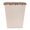 Jay Strongwater Esther Bejeweled Trash Bin - Ruby