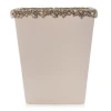 Jay Strongwater Esther Bejeweled Trash Bin - Oceana