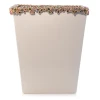 Jay Strongwater Esther Bejeweled Trash Bin - Bouquet