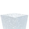 Jay Strongwater Opus Pyramid 10" Vase - Black Onyx