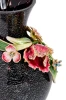 Jay Strongwater Lilia Tulip 9" Vase - Night Bloom