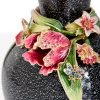 Jay Strongwater Lilia Tulip 9" Vase - Night Bloom