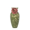 Jay Strongwater Hadleigh Peony 8" Vase