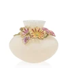 Jay Strongwater Holland Leaf and Flower 5" Vase - Flora