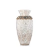 Jay Strongwater Norah Bejeweled 8" Vase - Oceana