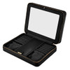WOLF - Lauren Large Zip Case in Black