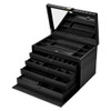 WOLF - Lauren Extra Large Jewelry Box in Black