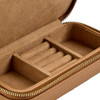 WOLF - Lauren Extra Large Jewelry Box in Caramel