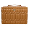 WOLF - Lauren Extra Large Jewelry Box in Caramel