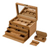 WOLF - Lauren Large Jewelry Box in Caramel