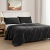 Cloud9 Design Madison Charcoal Quilt Set
