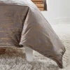 Cloud9 Design Arian Grey Velvet Duvet Cover