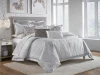 Cloud9 Design Naja Grey and Silver Duvet Set