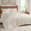 Cloud9 Design Sayra Light Beige Quilt Set