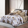 Cloud9 Design Mori Ivory Modern Abstract Duvet Cover