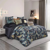 Cloud9 Design Borneo Black Jungle Duvet Cover