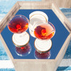 Cyan Design Honeycomb Tray Table Small in Oak Veneer