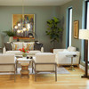 Cyan Design Tote Side Table in Antique Brass