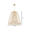 Cyan Design Terrae Pendant Natural Bell