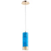 Cyan Design Kaska Pendant Small in Gold and Blue