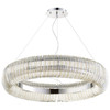 Cyan Design Beaming Around Pendant Large in Chrome