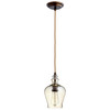 Cyan Design Calista Pendant in Oiled Bronze