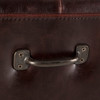 World Interiors - Arabella 79" Bench in Brown Leather
