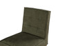 World Interiors - Aven Counter Chair in Green Eco-Suede with Dark Legs
