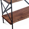World Interiors - Blayne 78" Tall Shelf in Acacia with Walnut Finish