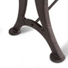 World Interiors - Blayne 72" Gathering Table in Live Edge Acacia with Walnut Finish