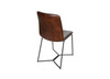 World Interiors - Brisbane Morgan Dining Chair in Hand Washed Chestnut