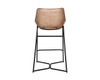 World Interiors - Brisbane Stanley Counter Chair in Antique Ivory Leather