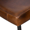 World Interiors - Brisbane Dover Armchair in Washed Chestnut Leather